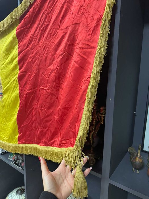 Drapel comunist stema Romaniei