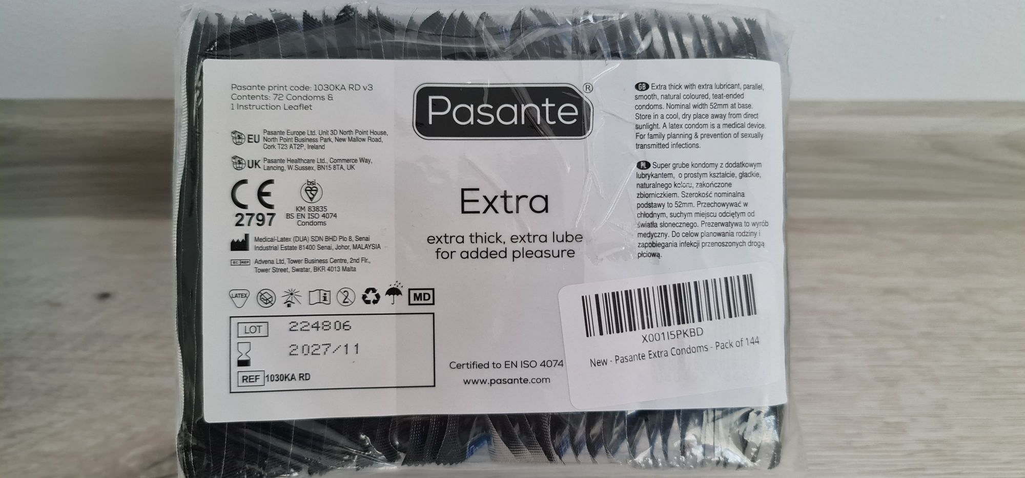 Prezervative Pasante x 144 bucati
Pasante Regular Classic sunt