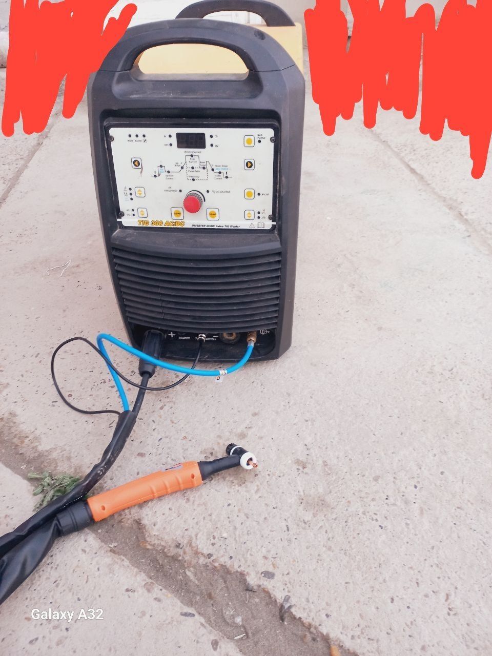 FoxWelder Saggio TiG  300 Ac/Dc  Сварка, Аргон аппарат сотилади.