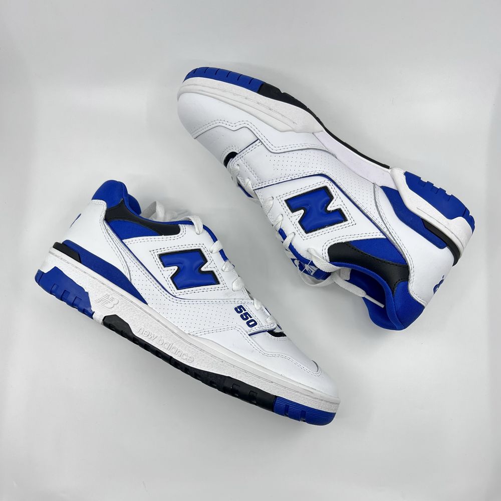 New Balance 550 White/Royal Blue | 43 | Originali 100% |