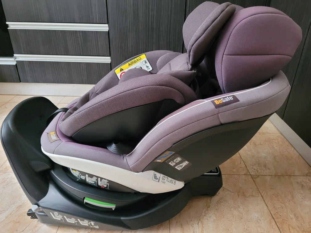 Scaun auto pentru copii BeSafe iZi Turn i-Size, rotativ