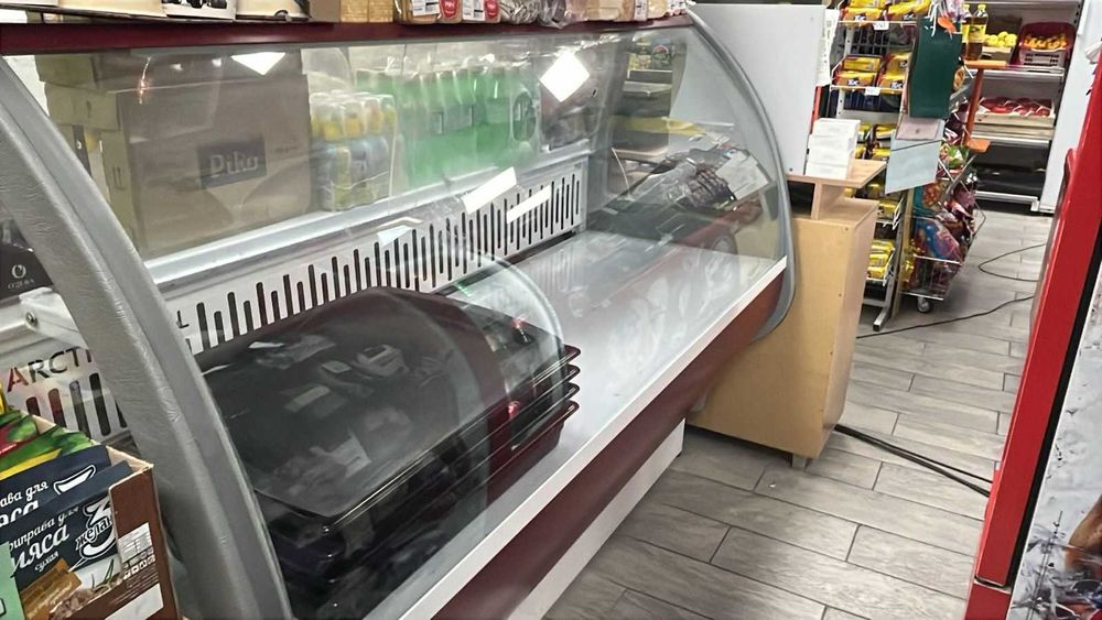 Витринный холодильник 180х90м + стабилизатор