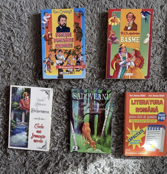 Vand lot carti peste 20bucati basme/poezii/povesti/balade/etc
