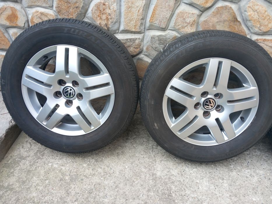 Оригинални Алуминиеви джанти 15цола за vw-Golf4.Bora.polo.skoda.5×100.