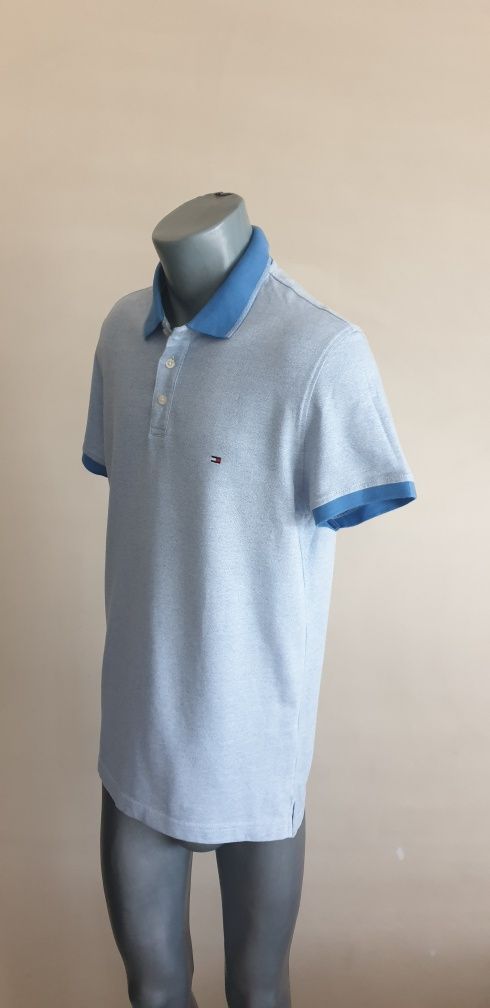 Tommy Hilfiger Pique Cotton Slim Fit / L НОВО! ОРИГИНАЛ! Мъжка Тениска
