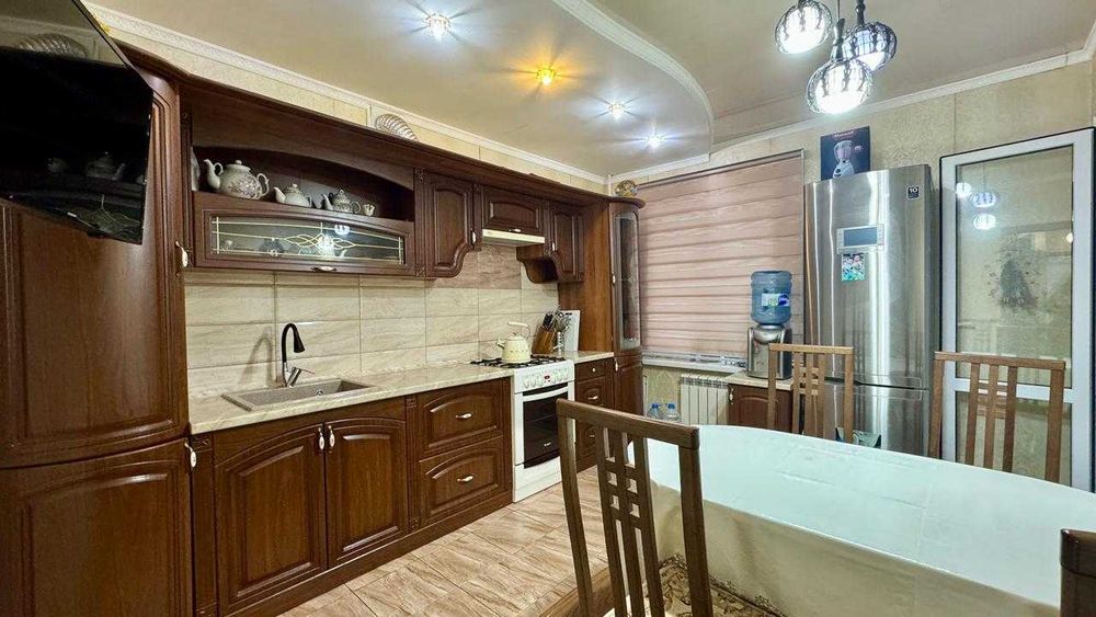 В продаже 2х ком квартира в районе КЖБИ в новом доме на 1 этаже