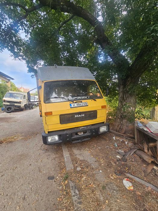 Камион МАН8.150   падащ борд