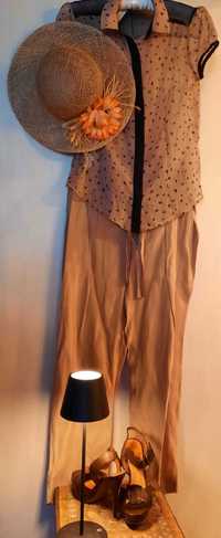 Tinuta primavara-vara eleganta:pantaloni vara Zara&5 bluze feminine