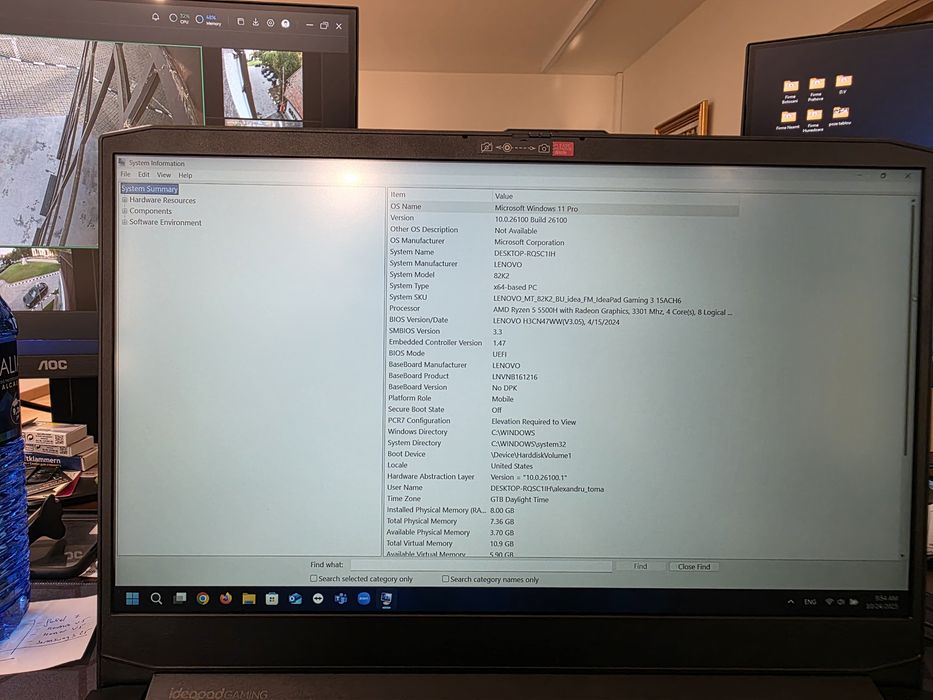 Laptop Lenovo IdeaPad Gaming 3 15ACH6 15.6"