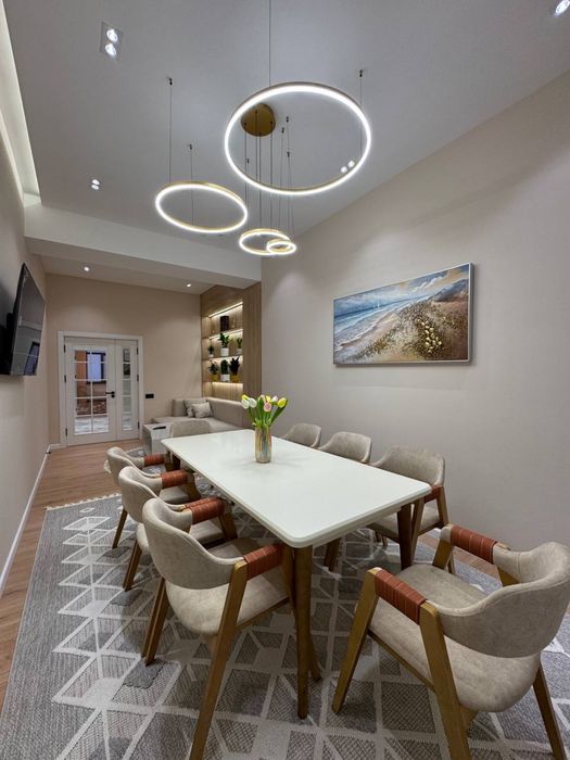 3/9/10 Жк "Art House" Ор-р: Кукча Октепа 109кв.м Евроремонт мебл и тех