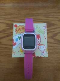 Q90 детские часы телефон с GPS