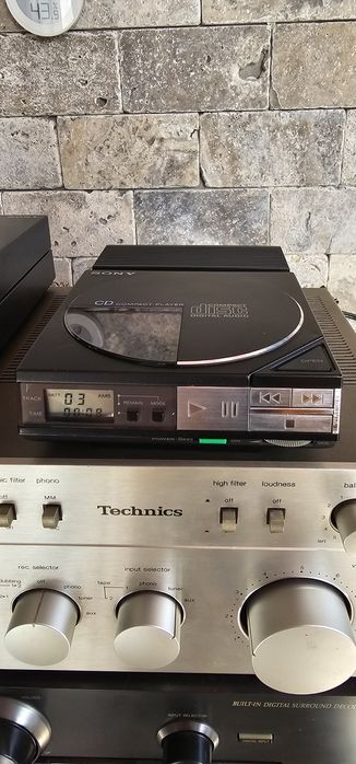 Cd player sony discman d 50 1984