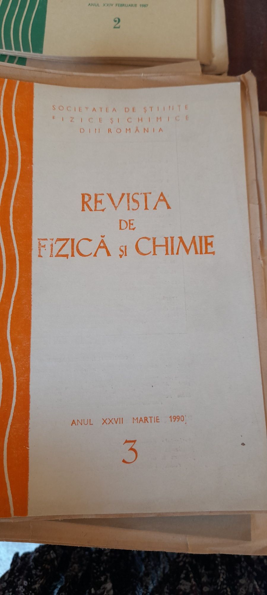 Reviste vechi Fizică și chimie