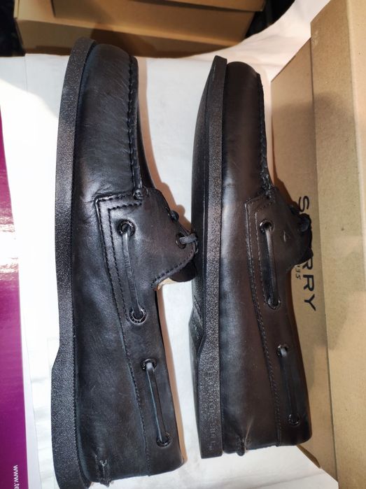Стилни мъжки мокасини от естествена кожа Sperry №44