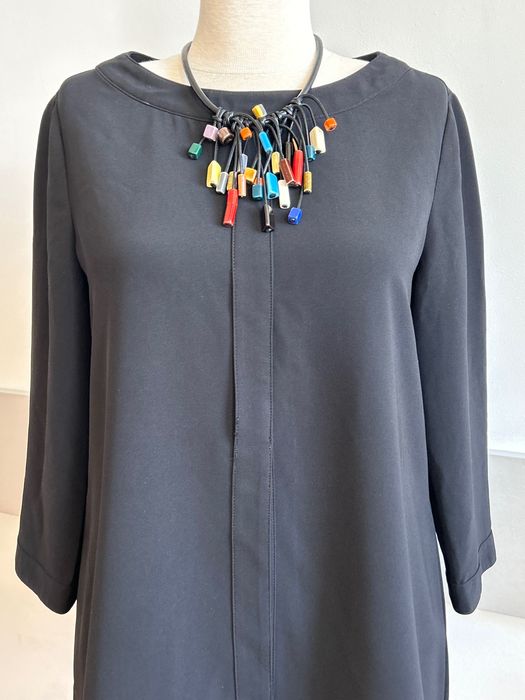 Stefanel разкошна асиметрия туника от хубава плътна материя