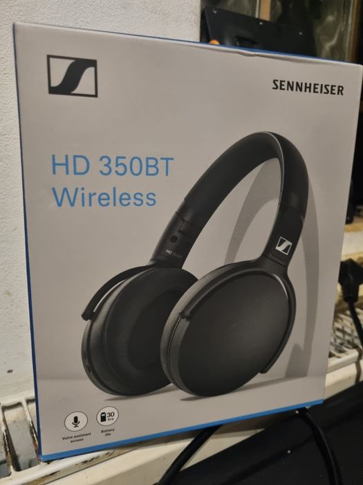 Casti Sennheiser HD 350BT wireless.noi in cutie