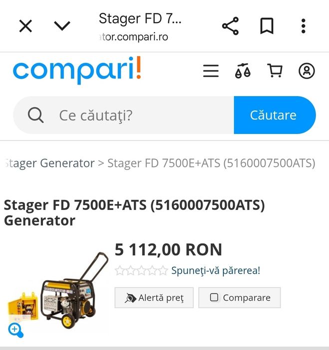 Generator 6.5 kw