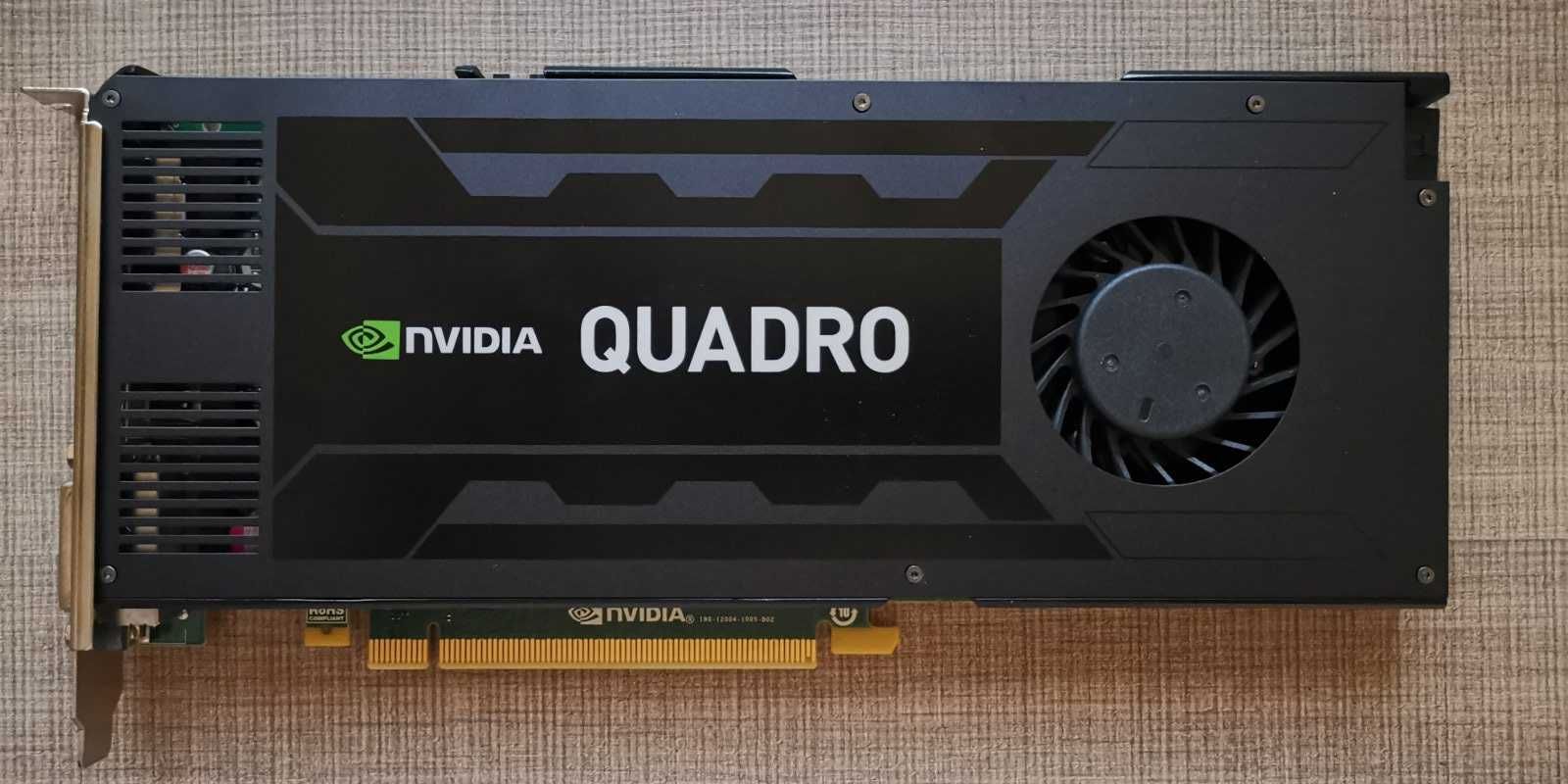 видеокарта Nvidia Quadro K4200, 256-bit, 4GB GDDR5, 1344 Cuda