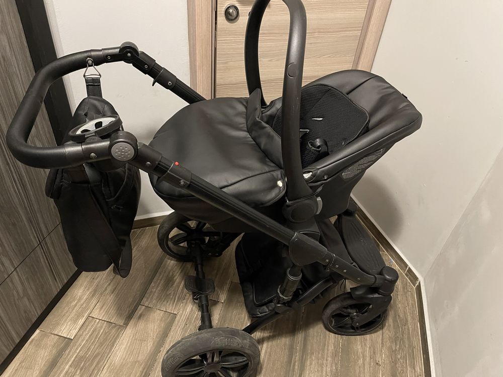 Бебешка колича Dada Paradiso 500 3в1 Black