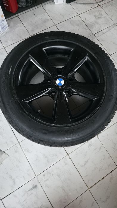 Джанти 5х120 със зимни гуми 205/55/16 бмв/bmw
