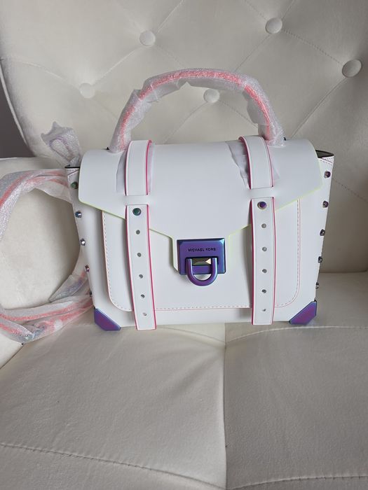 Geanta Michael Kors Manhattan Rainbow