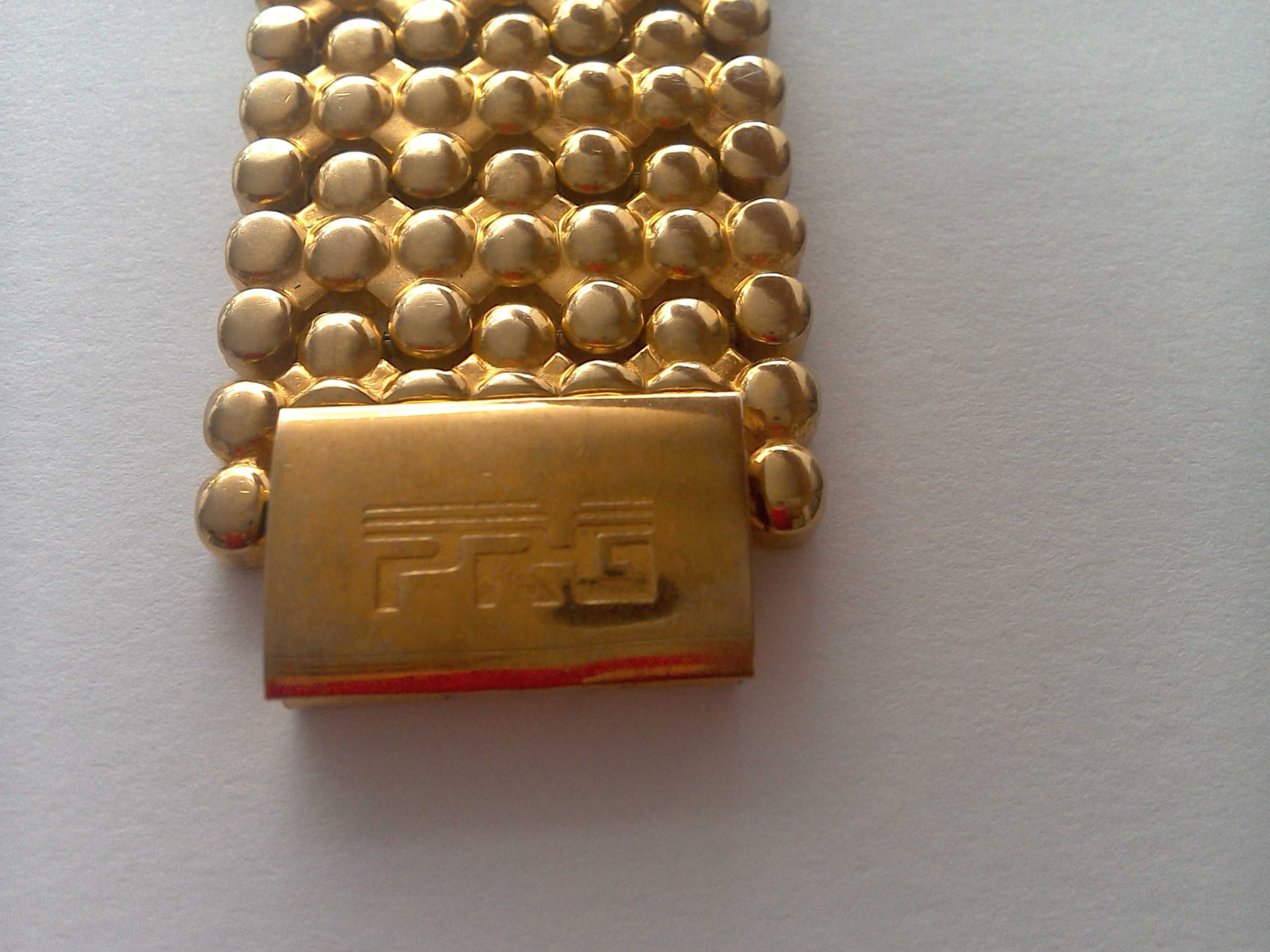 Ceas bijuterie PRG Luv Jewels - metal nobil placat aur - diamante