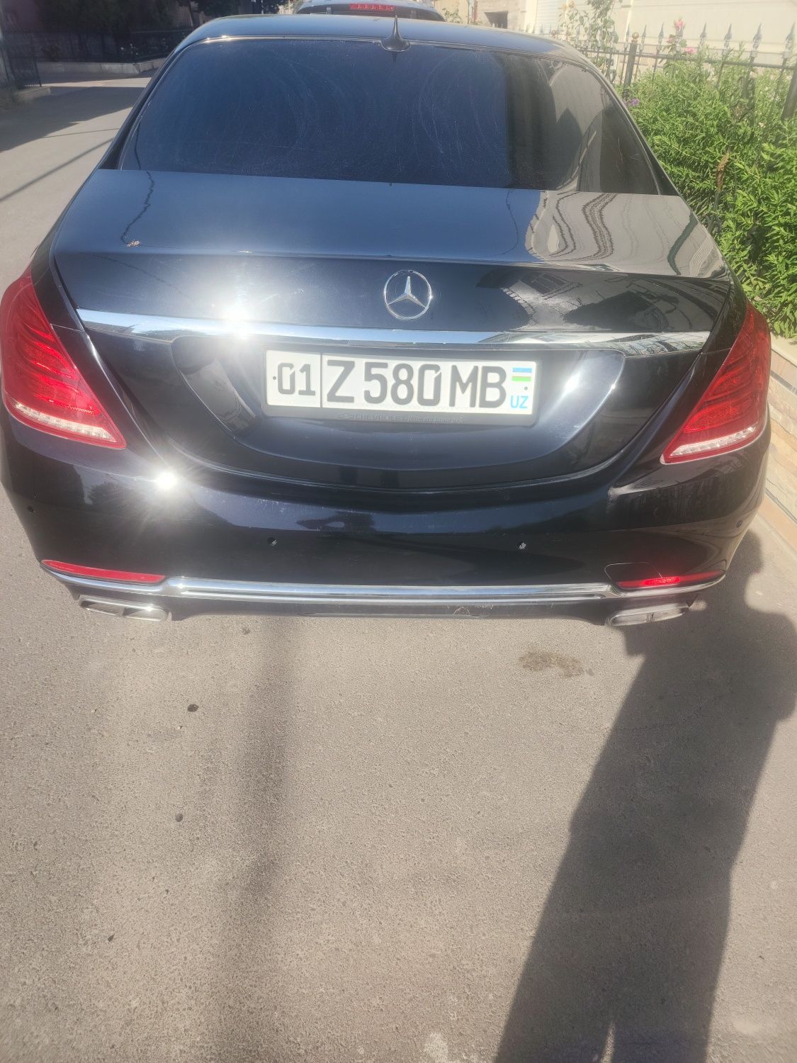 Mersedes benz 222 qilingan