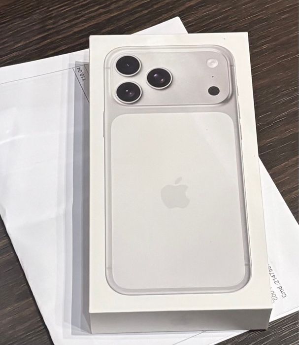 Iphone 17 Pro Max 256 GB, Silver,sigilat,Facture Ro,Garantie 24 Luni
