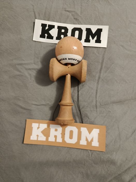 Kendama krom Pop stiky NAKED