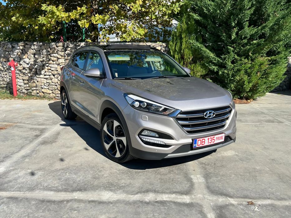 Hyundai Tucson Carte Service , LED ,SC Ventilate , Piele , Panoramic , FACTURA CU KM!