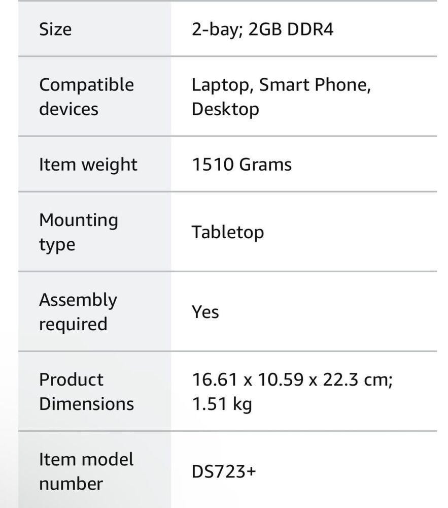 Synology DiskStation DS723+