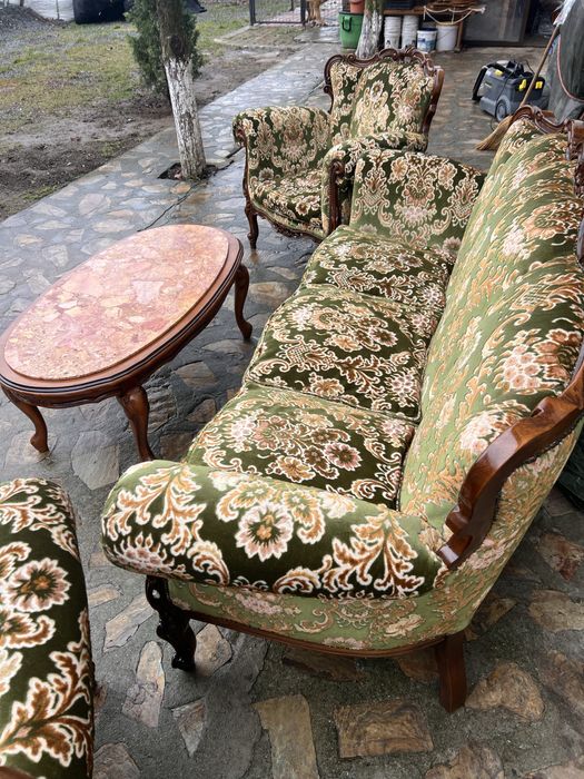 Canapea cu doua fotolii stil Baroc