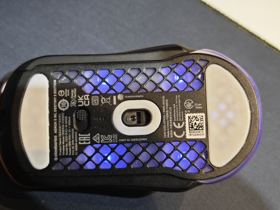 mouse Steelseries Aerox 5 Wireless Destiny 2 Lightfall Limited Edition