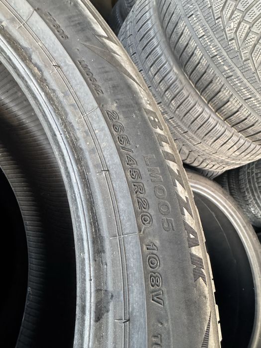 265 45 20 bridgestone iarna m+s 7.3mm