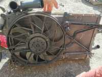 Radiator intercooler, ventilator Opel Astra G 1.7 diesel