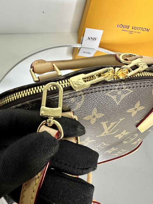 Geanta Louis Vuitton Alma BB piele canvas 100% cadou c:46