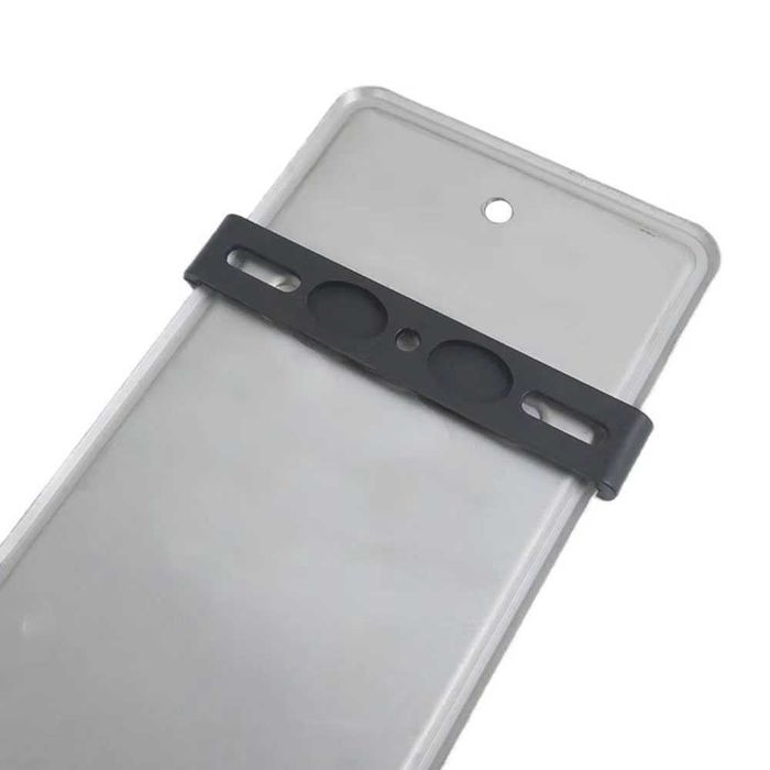 Set suport numar inmatriculare auto fara rama / slim / invizibil