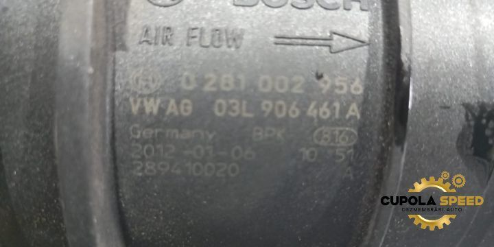 Debitmetru aer 03L906461A 2.0TDI Volkswagen VW Passat B7 [2010 - 2015
