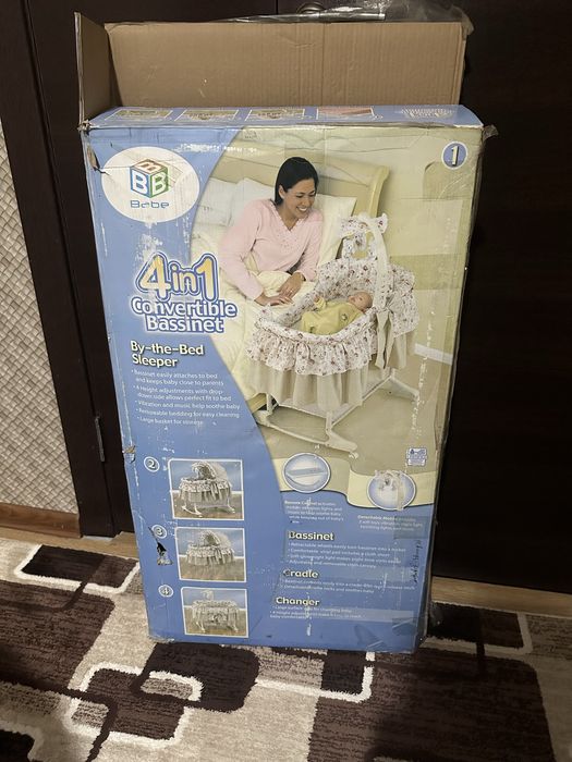 Yulka 4in1 Converttible Bassinet