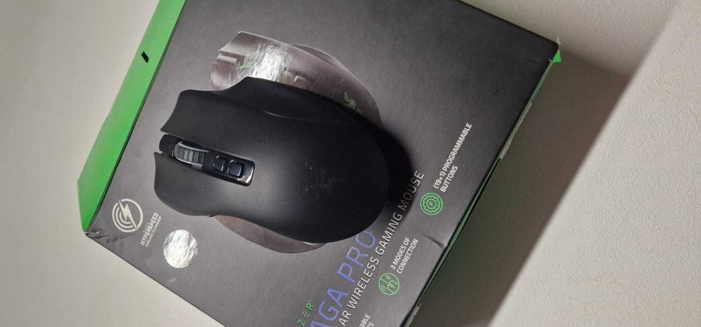 Mouse de gaming Razer - Naga V2 Pro, optic, wireless, negru