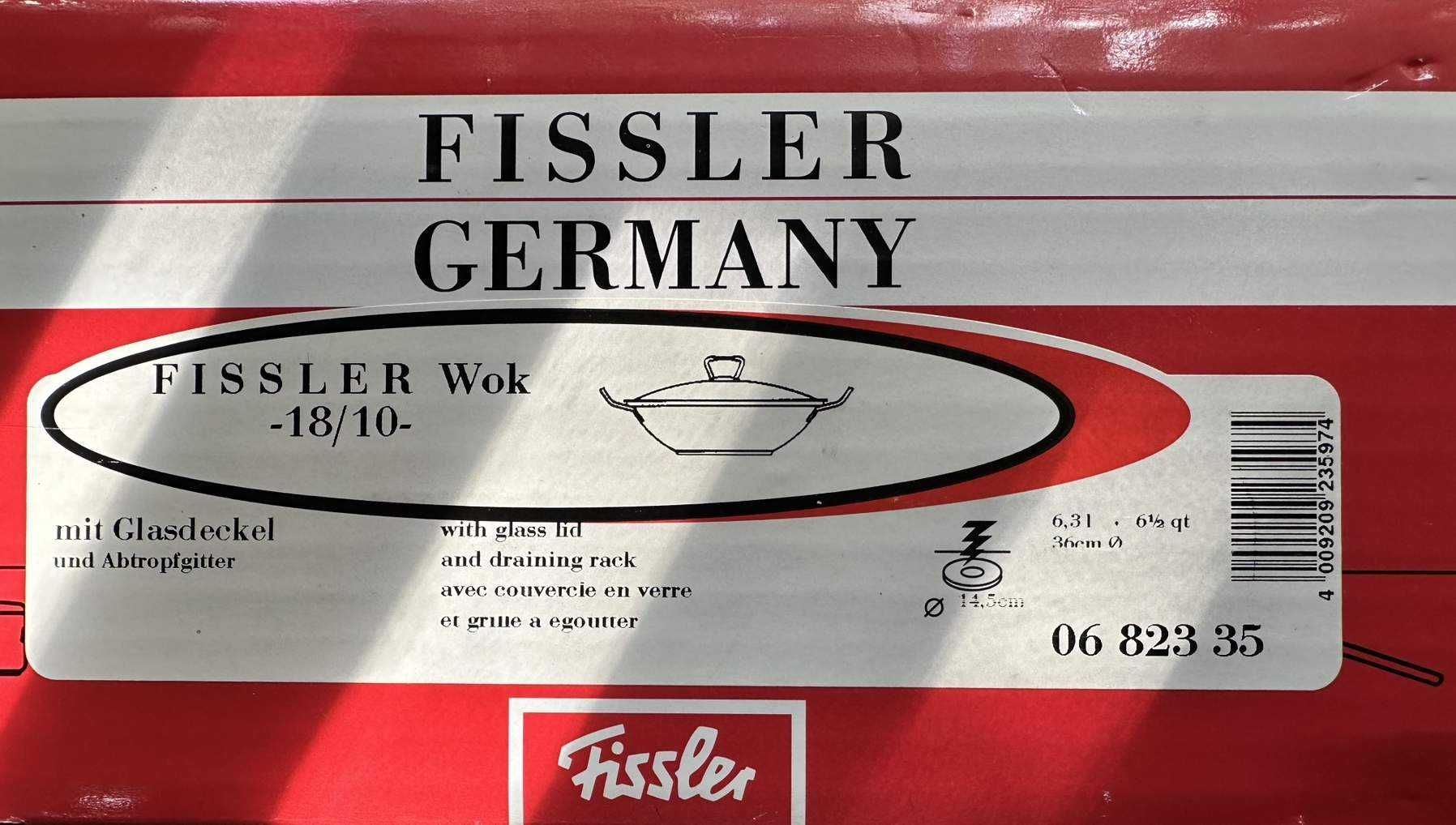 тиган Fissler Kunming Wok 36 см