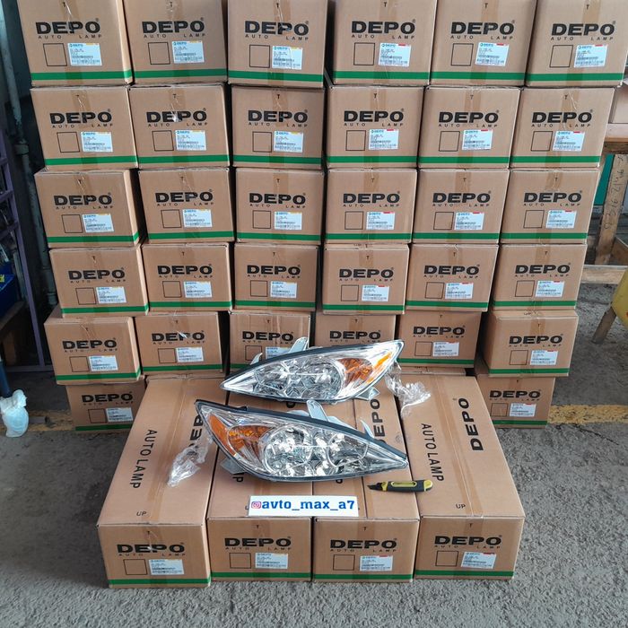 Фара Камри-30/ Camry-30 Американец DEPO Тайвань цена за 1 фару
