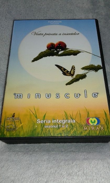 Minuscule - colectie 12 dvd-uri sezon 1 si 2 desene animate + cadou