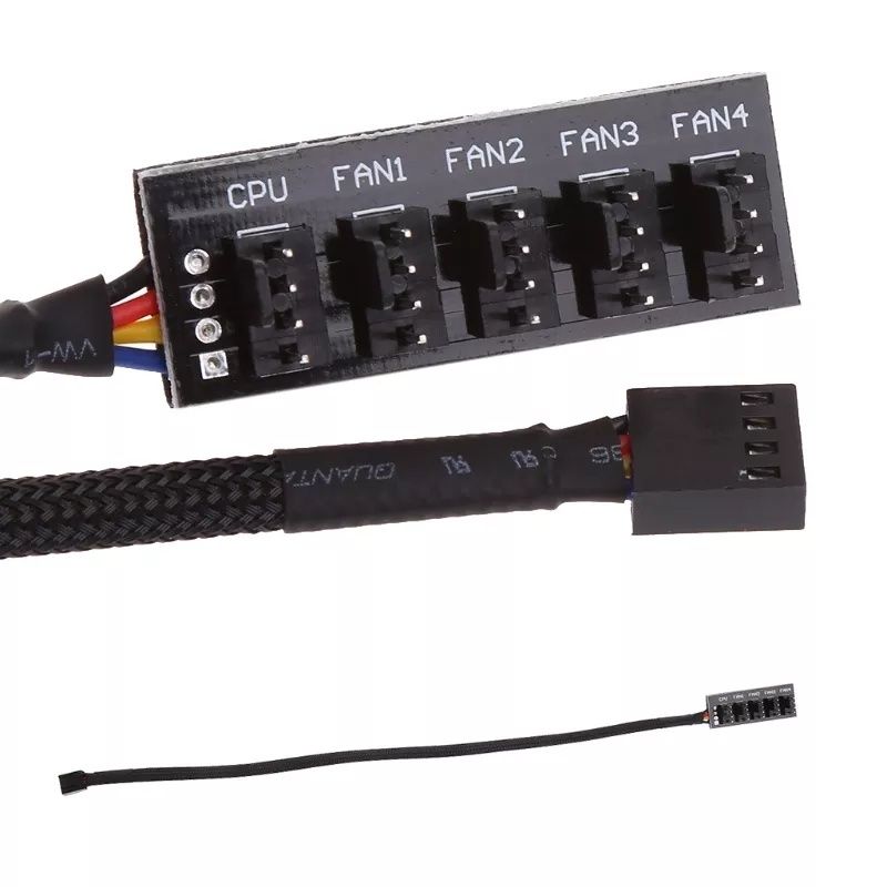 Разветвитель для вентиляторов 4pin pwm hub