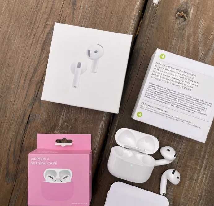 Airpods 4 новые с чехлом