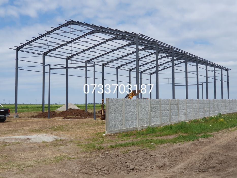 Structură Metalică 14x45x6H din IPE 220