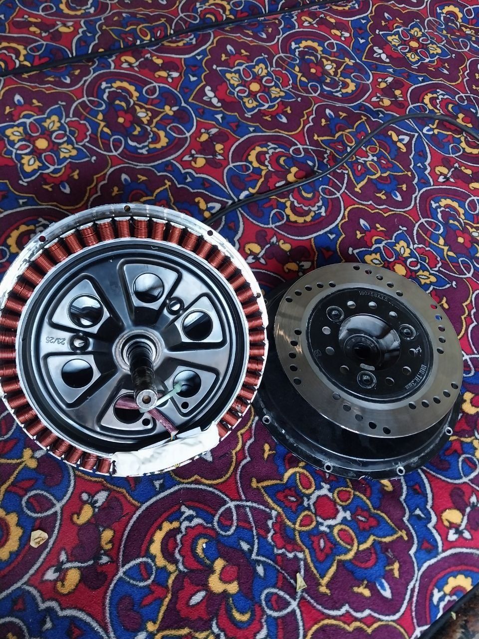 Мотор Колесо 72v240w