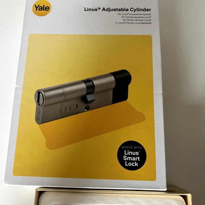 Cilindru ajustabil Linus, Yale, 3 chei - pentru yala inteligenta