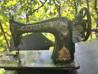 ⸻  Mașină de cusut vintage Singer – pentru decor sau restaurare