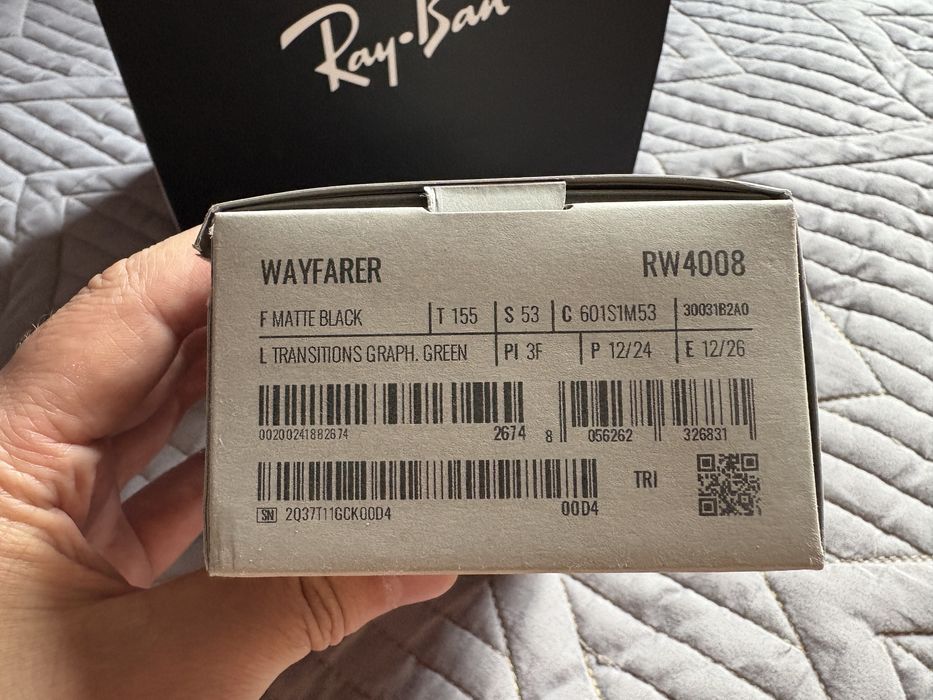 Ray Ban Meta Wayfarer Матт Хамелеон Размер L